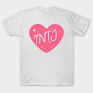 INTJ personality typography T-Shirt